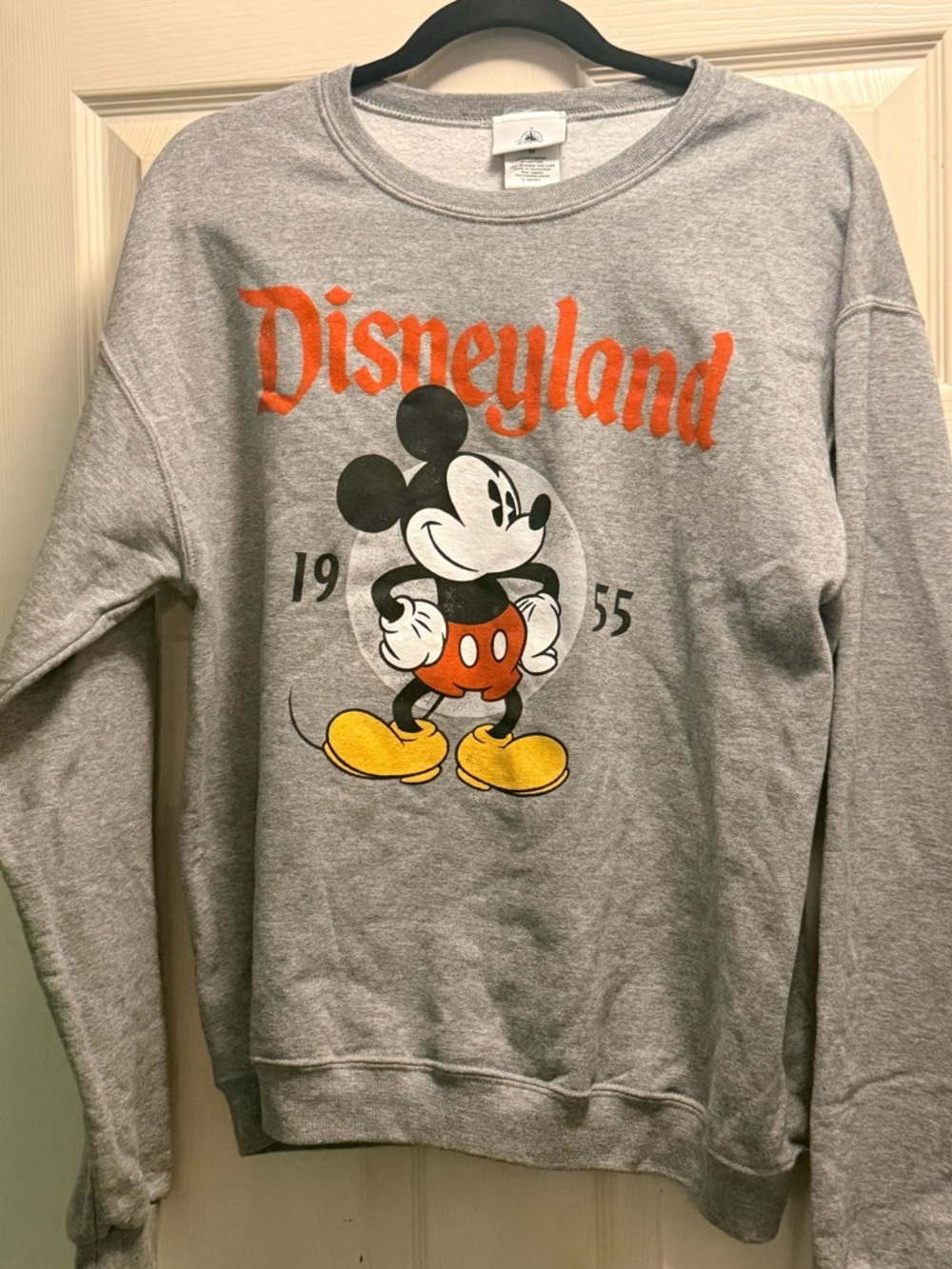70th Anniversary of Disneyland Mickey Mouse Sweatshirt - Medium